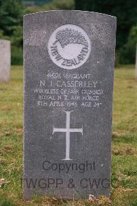 Belfast City Cemetery - Casserley, Norman James